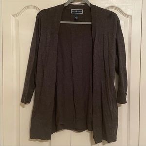 ⭐️ 4/$20 Karen Scott open front cardigan